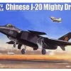 01663 | Trumpeter 1/72 Chinese J-20 Mighty Dragon Fighter Jet Scaled Plastic Model Kit -Mini Crafters Store TRU 01663 00 1200x800 1