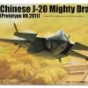 01665 | Trumpeter 1/72 Chinese J-20 Mighty Dragon (Prototype No.2011) Fighter Jet Scaled Plastic Model Kit -Mini Crafters Store TRU 01665 00 1200x800 1