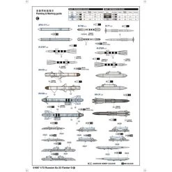01667 | Trumpeter 1/72 Russian Su-33 Flanker D Fighter Jet Scaled Plastic Model Kit -Mini Crafters Store TRU 01667 54 1200x800 1