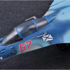 01667 | Trumpeter 1/72 Russian Su-33 Flanker D Fighter Jet Scaled Plastic Model Kit -Mini Crafters Store TRU 01667 66 1200x800 1