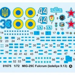 01675 | Trumpeter 1/72 MiG-29c Fulcrum (Izdeliye 9.13) Fighter Jet Scaled Plastic Model Kit -Mini Crafters Store TRU 01675 62 1200x800 1