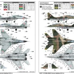 01677 | Trumpeter 1/72 MiG-29UB Fulcrum (Izdeliye 9.5) Fighter Jet Scaled Plastic Model Kit -Mini Crafters Store TRU 01677 54 1200x800 1