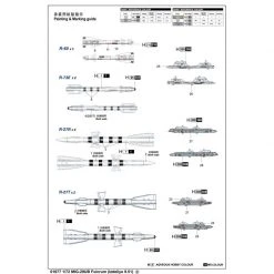 01677 | Trumpeter 1/72 MiG-29UB Fulcrum (Izdeliye 9.5) Fighter Jet Scaled Plastic Model Kit -Mini Crafters Store TRU 01677 55 1200x800 1