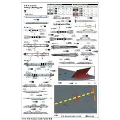 01678 | Trumpeter 1/72 Russian Su-33 Flanker D Fighter Jet Scaled Plastic Model Kit -Mini Crafters Store TRU 01678 55 1200x800 1