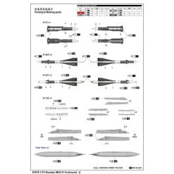 01679 | Trumpeter 1/72 Russian MiG-31 Foxhound Fighter Jet Scaled Plastic Model Kit -Mini Crafters Store TRU 01679 54 1200x800 1