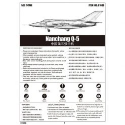01686 | Trumpeter 1/72 Nanchang Q-5C Jet Scaled Plastic Model Kit -Mini Crafters Store TRU 01686 05 1200x800 1