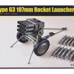 01920 | Trumpeter 1/6 Type 63 107mm Rocket Launcher Scaled Plastic Model Kit