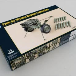01920 | Trumpeter 1/6 Type 63 107mm Rocket Launcher Scaled Plastic Model Kit -Mini Crafters Store TRU 01920 54 1200x800 1