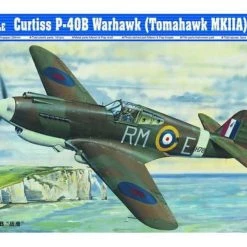 02228 | Trumpeter 1/32 Curtiss P-40B Warhawk Tomahawk Mk. II A Fighter Scaled Plastic Model Kit