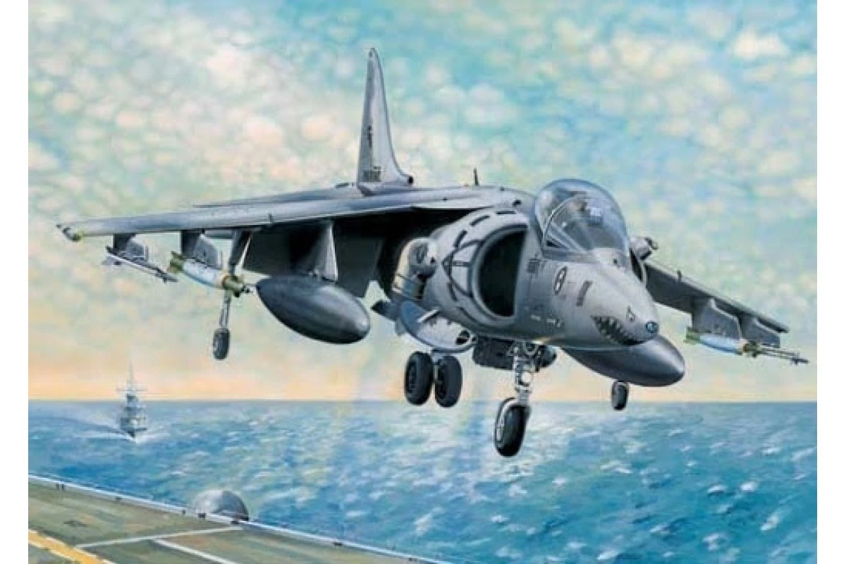 02229 | Trumpeter 1/32 AV-8B Harrier II Jet Fighter Scaled Plastic Model Kit 3 02229 | Trumpeter 1/32 AV-8B Harrier II Jet Fighter Scaled Plastic Model Kit