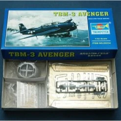 02234 | Trumpeter 1/32 TBM-3 Avenger Bomber Scaled Plastic Model Kit -Mini Crafters Store TRU 02234 54 1200x800 1