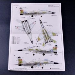 02238 | Trumpeter 1/32 Russian MIG-29M Fulcrum Fighter Jet Scaled Plastic Model Kit -Mini Crafters Store TRU 02238 55 1200x800 1