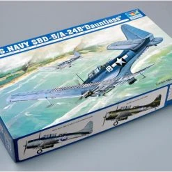 02243 | Trumpeter 1/32 U.S Navy SBD-5/A-24B Dauntless Bomber Scaled Plastic Model Kit -Mini Crafters Store TRU 02243 52 1200x800 1
