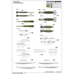 02249 | Trumpeter 1/32 A-6A Intruder Jet Scaled Plastic Model Kit -Mini Crafters Store TRU 02249 61 1200x800 1