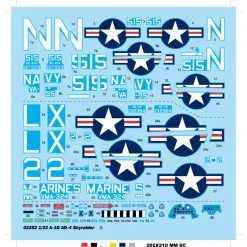 02252 | Trumpeter 1/32 A-1D AD-4 Skyraider Bomber Scaled Plastic Model Kit -Mini Crafters Store TRU 02252 56 1200x800 1