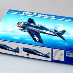 02257 | Trumpeter 1/32 F6F-5 Hellcat Fighter Scaled Plastic Model Kit -Mini Crafters Store TRU 02257 53 1200x800 1