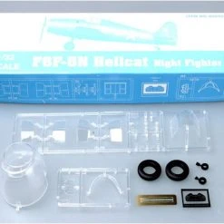 02259 | Trumpeter 1/32 F6F-5N Hellcat Night Fighter Scaled Plastic Model Kit -Mini Crafters Store TRU 02259 56 1200x800 1