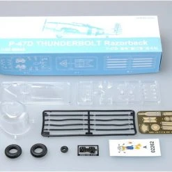02262 | Trumpeter 1/32 P-47 Thunderbolt Razorback Fighter Scaled Plastic Model Kit -Mini Crafters Store TRU 02262 54 1200x800 1