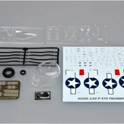 02265 | Trumpeter 1/32 P-47N Thunderbolt Fighter Scaled Plastic Model Kit -Mini Crafters Store TRU 02265 54 1200x800 1