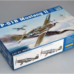 02274 | Trumpeter 1/32 P-51B Mustang II Fighter Scaled Plastic Model Kit -Mini Crafters Store TRU 02274 52 1200x800 1