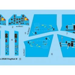 02277 | Trumpeter 1/32 Su-25UB Frogfoot B Jet Scaled Plastic Model Kit -Mini Crafters Store TRU 02277 56 1200x800 1