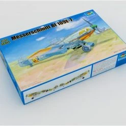 02291 | Trumpeter 1/32 Messerschmitt Bf 109E-7 Fighter Scaled Plastic Model Kit -Mini Crafters Store TRU 02291 64 1200x800 1