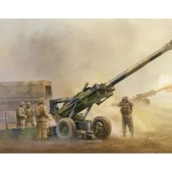 02319 | Trumpeter 1/35 M198 155mm Medium Towed Howitzer Scaled Plastic Model Kit