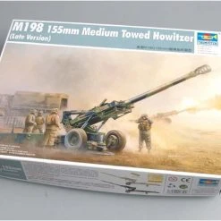 02319 | Trumpeter 1/35 M198 155mm Medium Towed Howitzer Scaled Plastic Model Kit -Mini Crafters Store TRU 02319 58 1200x800 1