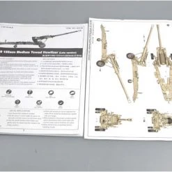 02319 | Trumpeter 1/35 M198 155mm Medium Towed Howitzer Scaled Plastic Model Kit -Mini Crafters Store TRU 02319 59 1200x800 1