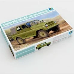 02327 | Trumpeter 1/35 Soviet UAZ-469 All-Terrain Military Staff Car Scaled Plastic Model Kit -Mini Crafters Store TRU 02327 52 1200x800 1