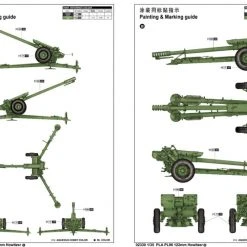 02330 | Trumpeter 1/35 122MM Howitzer PLA PL96 Scaled Plastic Model Kit -Mini Crafters Store TRU 02330 55 1200x800 1