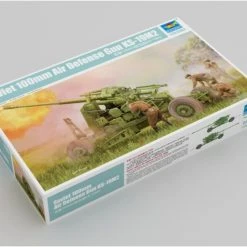 02349 | Trumpeter 1/35 Soviet KS-19M2 100mm Air Defense Gun (Late Version) Scaled Plastic Model Kit -Mini Crafters Store TRU 02349 65 1200x800 1