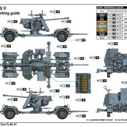 02350 | Trumpeter 1/35 German 5cm Flak 41 Anti-Aircraft Scaled Plastic Model Kit 11 02350 | Trumpeter 1/35 German 5cm Flak 41 Anti-Aircraft Scaled Plastic Model Kit -Mini Crafters Store TRU 02350 02 1200x800 1