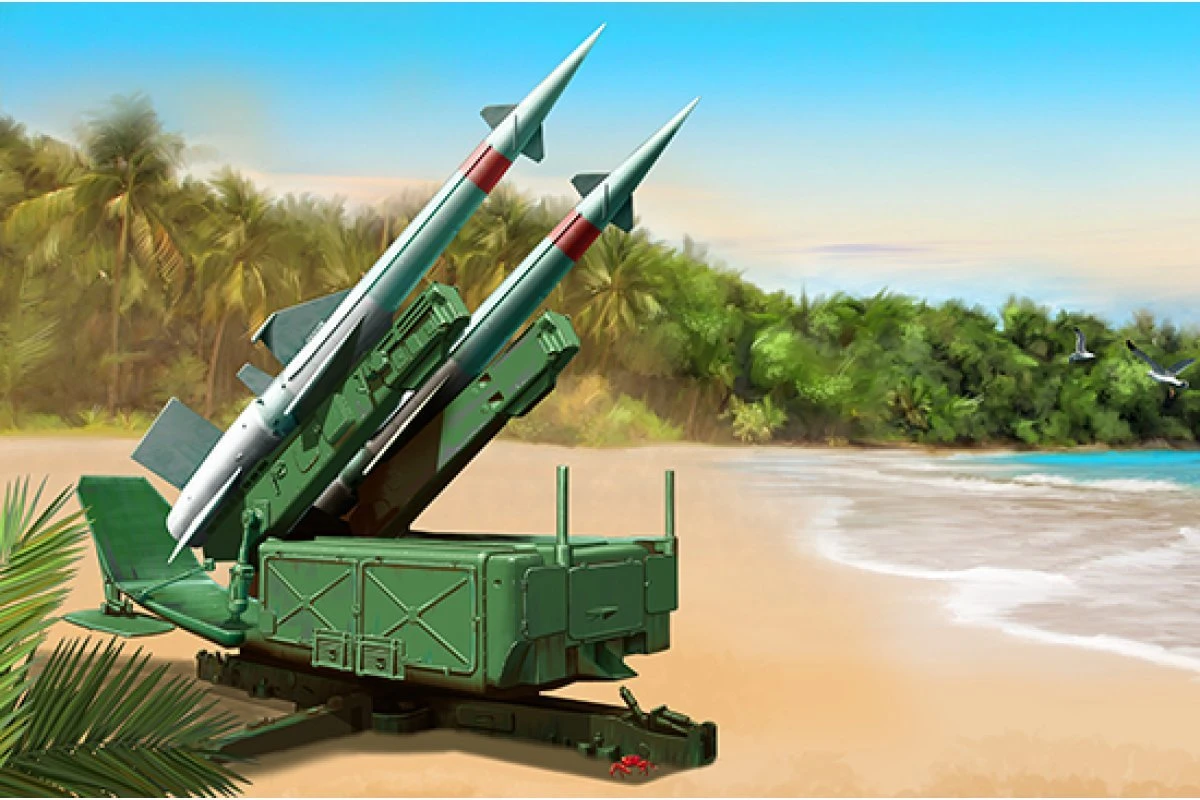 02353 | Trumpeter 1/35 Soviet 5P71 Launcher W/ 5V27 Pechora (SA-3B Goa) Missiles Anti-Aircraft Scaled Model Kit 3 02353 | Trumpeter 1/35 Soviet 5P71 Launcher W/ 5V27 Pechora (SA-3B Goa) Missiles Anti-Aircraft Scaled Model Kit