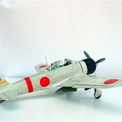 02405 | Trumpeter 1/24 Mitsubishi A6M2b Model 21 Zero Fighter Scaled Plastic Model Kit -Mini Crafters Store TRU 02405 56 1200x800 1