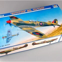 02412 | Trumpeter 1/24 Supermarine Spitfire Mk. VB/TROP Fighter Scaled Plastic Model Kit -Mini Crafters Store TRU 02412 52 1200x800 1