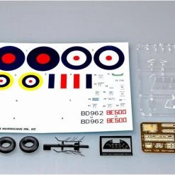 02415 | Trumpeter 1/24 Hurricane Mk.II C Fighter Scaled Plastic Model Kit -Mini Crafters Store TRU 02415 53 1200x800 1