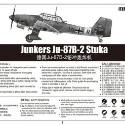 02421 | Trumpeter 1/24 Junkers Ju-87B-2 Stuka Bomber Scaled Plastic Model Kit -Mini Crafters Store TRU 02421 04 1200x800 1