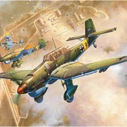 02421 | Trumpeter 1/24 Junkers Ju-87B-2 Stuka Bomber Scaled Plastic Model Kit -Mini Crafters Store TRU 02421 06 1200x800 1