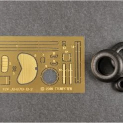 02421 | Trumpeter 1/24 Junkers Ju-87B-2 Stuka Bomber Scaled Plastic Model Kit -Mini Crafters Store TRU 02421 14 1200x800 1