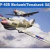 02807 | Trumpeter 1/48 P-40 Warhawk (Tomahawk II A) Fighter Scaled Plastic Model Kit -Mini Crafters Store TRU 02807 00 1200x800 1