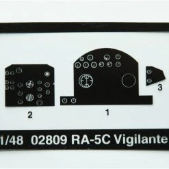 02809 | Trumpeter 1/48 RA-5C Vigilante Jet Scaled Plastic Model Kit -Mini Crafters Store TRU 02809 57 1200x800 1