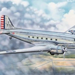02829 | Trumpeter 1/48 C-48C Skytrain Transport Aircraft Scaled Plastic Model Kit -Mini Crafters Store TRU 02829 09 1200x800 1