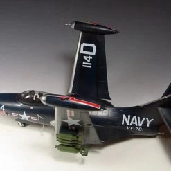 02834 | Trumpeter 1/48 US Navy F9F-3 Panther Fighter Jet Scaled Plastic Model Kit -Mini Crafters Store TRU 02834 59 1200x800 1