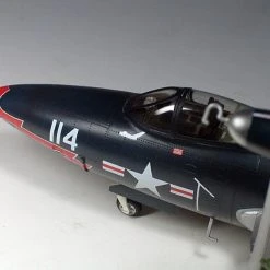 02834 | Trumpeter 1/48 US Navy F9F-3 Panther Fighter Jet Scaled Plastic Model Kit -Mini Crafters Store TRU 02834 60 1200x800 1