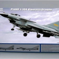02841 | Trumpeter 1/48 PLAAF J-10A Vigorous Dragon Fighter Jet Scaled Plastic Model Kit -Mini Crafters Store TRU 02841 10 1200x800 1