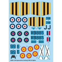 02851 | Trumpeter 1/48 Supermarine Seafang F.MK.32 Fighter Scaled Plastic Model Kit -Mini Crafters Store TRU 02851 53 1200x800 1