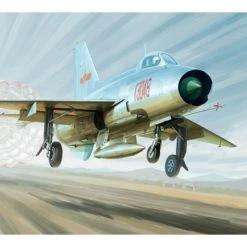 02859 | Trumpeter 1/48 J-7A Fighter Jet Scaled Plastic Model Kit