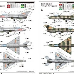 02859 | Trumpeter 1/48 J-7A Fighter Jet Scaled Plastic Model Kit -Mini Crafters Store TRU 02859 54 1200x800 1