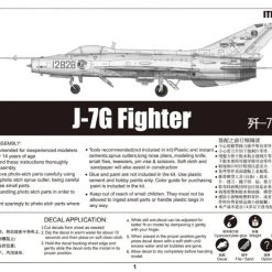 02861 | Trumpeter 1/48 J-7G Fighter Jet Scaled Plastic Model Kit -Mini Crafters Store TRU 02861 55 1200x800 1